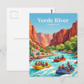 Verde River USA Postkarte (Vorne/Hinten)