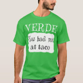 verde Sauce Halloween-Kostüm T-Shirt (Vorderseite)