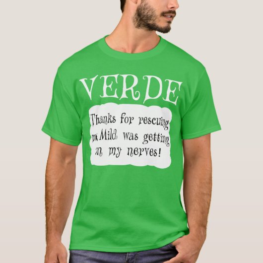 Verde Sauce T-Shirt (Vorderseite)