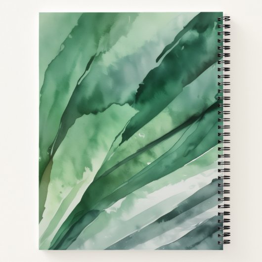 Verde Seducción Notizblock (Rückseite)