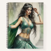 Verde Seducción Notizblock (Vorderseite)