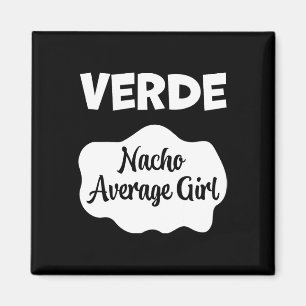 Verde Taco Sauce Kostüm Frauen Männer Kinder Hallo Magnet