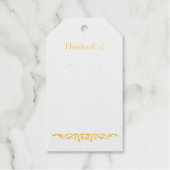 Verdeckte Blüh-Hanging-Ohrring-Display-Karten Geschenkanhänger (Vorderseite)