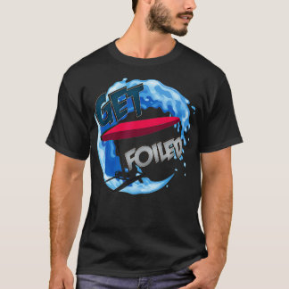 Verdeckte eFoil Foilboard Hydrofolie Surffolie T-Shirt