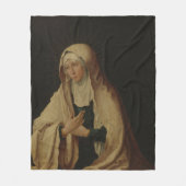 Verdeckte Jungfrau Mary (von Lucas van Leyden) Fleecedecke (Vorderseite)