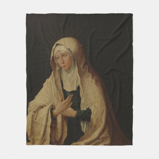 Verdeckte Jungfrau Mary (von Lucas van Leyden) Fleecedecke (Vorderseite)