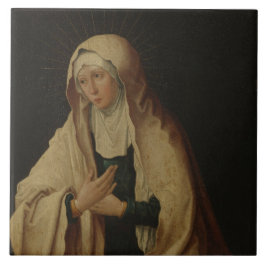 Verdeckte Jungfrau Mary (von Lucas van Leyden) Fliese