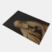 Verdeckte Jungfrau Mary (von Lucas van Leyden) Fußmatte (Schrägansicht)