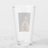 Verdeckte Jungfrau Mary (von Lucas van Leyden) Glas (Rückseite)