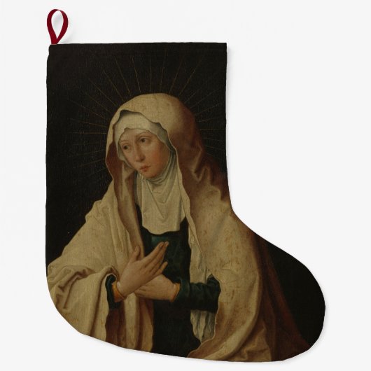 Verdeckte Jungfrau Mary (von Lucas van Leyden) Großer Weihnachtsstrumpf (Vorderseite)