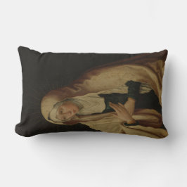 Verdeckte Jungfrau Mary (von Lucas van Leyden) Lendenkissen