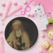 Verdeckte Jungfrau Mary (von Lucas van Leyden) Pappteller (Party)