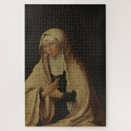 Verdeckte Jungfrau Mary (von Lucas van Leyden) Puzzle