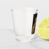 Verdeckte Jungfrau Mary (von Lucas van Leyden) Schnapsglas (Links)