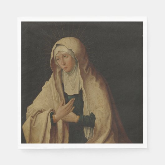 Verdeckte Jungfrau Mary (von Lucas van Leyden) Serviette (Vorderseite)