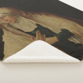 Verdeckte Jungfrau Mary (von Lucas van Leyden) Sherpadecke (3/4)