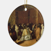 Verdeckte Sitzung Keramikornament (Links)