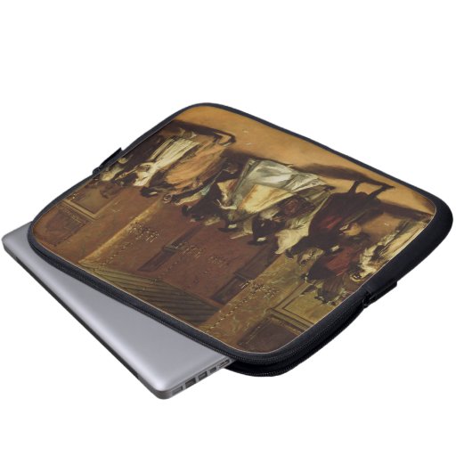 Verdeckte Sitzung Laptopschutzhülle (Vorne Knopf)