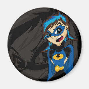 Verdeckter Supergirl Held-Magnet Magnet