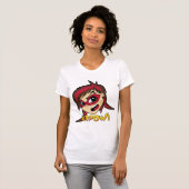 Verdeckter Superhero-Mädchen-T - Shirt (Vorne ganz)