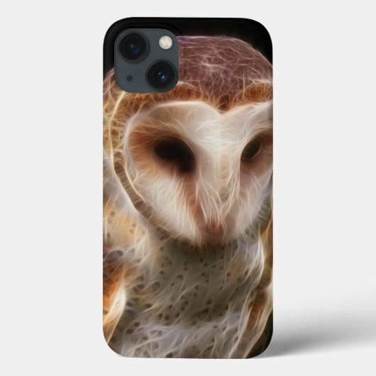 Verdecktes Eulen-Fraktal Case-Mate iPhone Hülle (Rückseite)