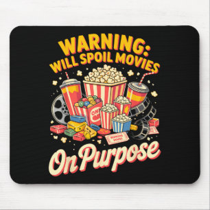 Verderben Filme Film Essen Nacht Snack Popcorn Mousepad