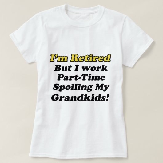 Verderben meiner Grandkids T-Shirt (Design vorne)