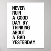 Verderben Sie nie ein gutes Angebot Poster (Vorne)