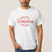 Verderber-wachsame Großmutter T-Shirt (Vorderseite)