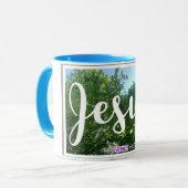 Verderbnis Jesus Tasse (Vorderseite Links)