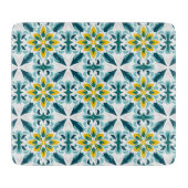 💛 💚 VerdeSol Azulejo Harmony Schneidebrett (Vorderseite)