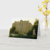 Verdi-Botschaft Reihen-San Francisco Karte (Gelbe Blume)