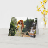 Verdi, Houston Mountain Falls Park, Early Spring Karte (Gelbe Blume)