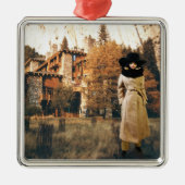 Verdi im Ahwahnee Hotel, Yosemite Silbernes Ornament (Vorne)