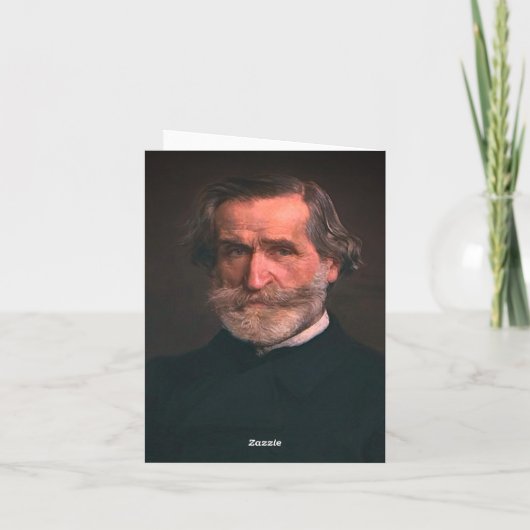 Verdi Karte (Rückseite)