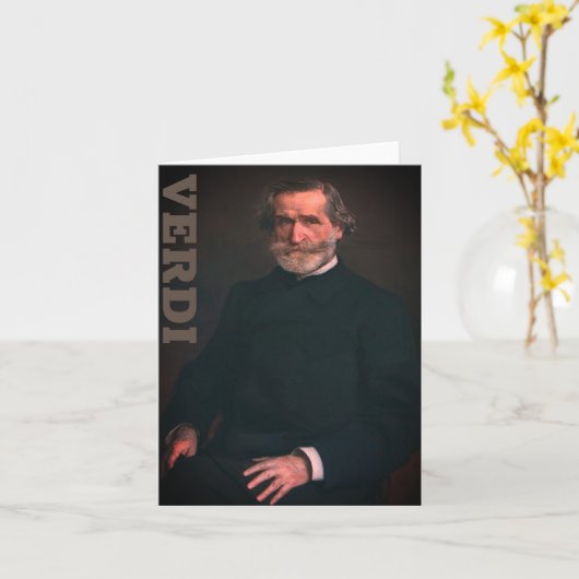 Verdi Karte (Gelbe Blume)