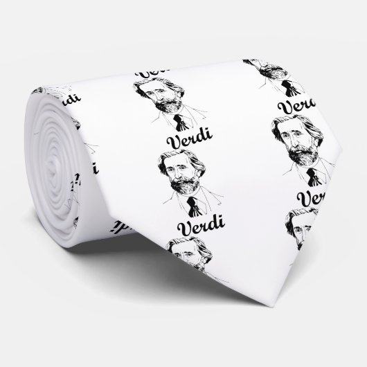 Verdi Krawatte (Gerollt)