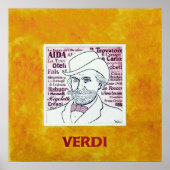 VERDI-Plakat Poster (Vorne)