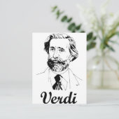 Verdi Postkarte (Stehend Vorderseite)