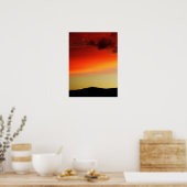 Verdi Sunset Poster (Küche)