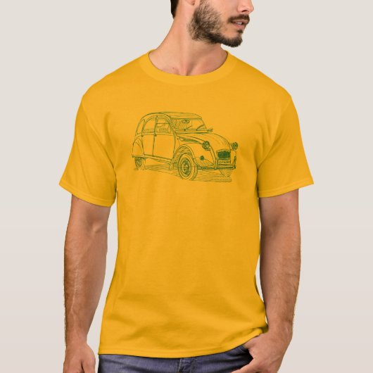 Verdichtereintrittslufttemperat 2CV T-Shirt (Vorderseite)