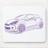 Verdichtereintrittslufttemperat DS3 2011 Mousepad (Vorne)