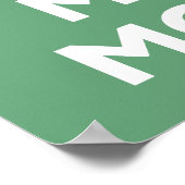 Verdien Geld Poster (Ecke)