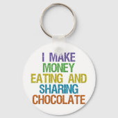 Verdien Geld Schlüsselanhänger (Vorderseite)