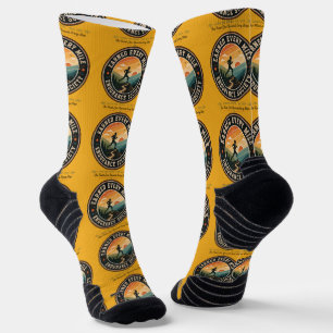 Verdiene-jeden-Meile-Ausdauer-Trailrunner-Retro-T- Socken