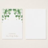 Verdienen von Schmuckkarten für Wasserfarben (Vorne & Hinten)