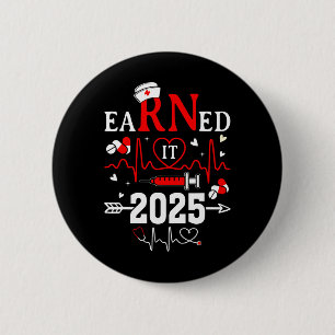 verdient 2025 für Nurse Abschluss oder RN LPN Cl O Button