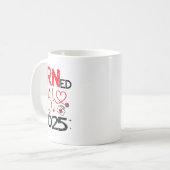 verdient 2025 für Nurse Abschluss oder RN LPN Cl O Kaffeetasse (Vorderseite Links)