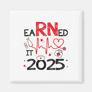 verdient 2025 für Nurse Abschluss oder RN LPN Cl O Magnet