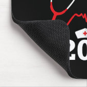 verdient 2025 für Nurse Abschluss oder RN LPN Cl O Mousepad (Ecke)